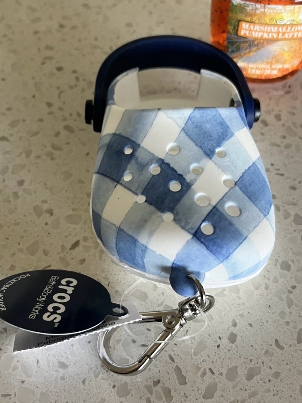 CROCS bath and body works pocketbac holder accessory plus random hand sanitizer
